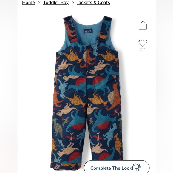 The Children's Place Jackets & Coats Little Boys Snow Bobs With